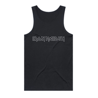 Iron Maiden Outline Logo Tank Top