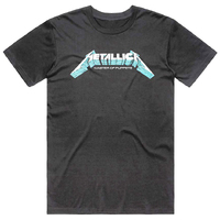 Metallica Master Of Puppets Logo Grey Shirt