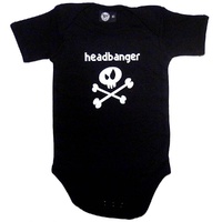 Headbanger Baby Bodysuit (choice of 4 colours)