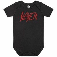 Slayer Logo Baby Organic Bodysuit