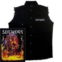 Soilwork Sledgehammer Messiah Sleeveless Work Shirt