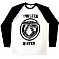 Twisted Sister TS Logo Baseball Shirt