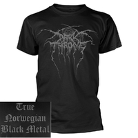 Darkthrone True Norwegian Black Metal Grey Logo Shirt Dark Throne