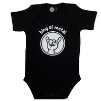 King Of Metal Baby Bodysuit (Choice of 3 colours)