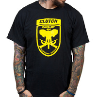 Clutch Elephant Riders Black Shirt