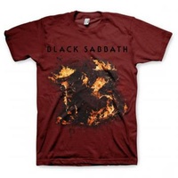 Black Sabbath 13 Maroon Shirt [Size: L]
