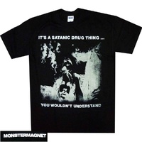 Monster Magnet Satanic Drug Thing Shirt [Size: M]