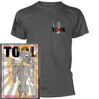 Tool Spectre Burst Skeleton Grey Shirt