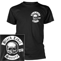 Black Label Society Skull Logo Pocket Shirt