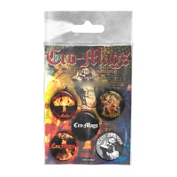 Cro Mags Button Badge Set