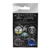 Testament Button Badge Set