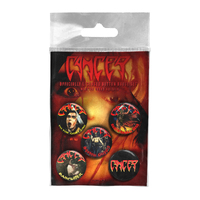 Cancer Button Badge Set