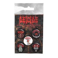 Deicide Button Badge Set