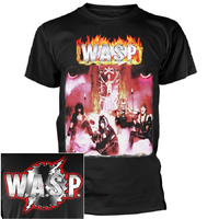 Wasp First Album Black T-Shirt [Size: L]