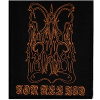 Dimmu Borgir For All Tid Orange Patch