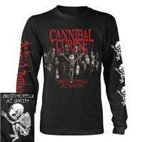 Cannibal Corpse Butchered At Birth Baby Long Sleeve Shirt