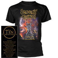 Malevolent Creation Ten Commandments Shirt