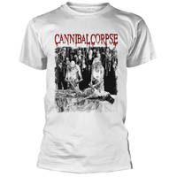 Cannibal Corpse Butchered At Birth White Shirt