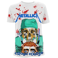 Metallica Crash Course In Brain Surgery Jumbo Print Shirt