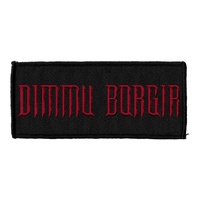 Dimmu Borgir Red Logo Patch