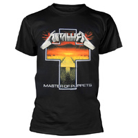 Metallica Master Of Puppets Cross Shirt