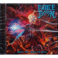 Battle Born Blood Fire Magic and Steel CD