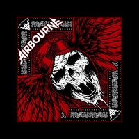 Airbourne Red Skull Bandana