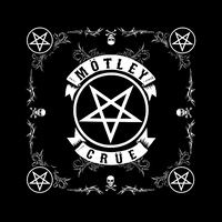 Motley Crue Pentagram Bandana