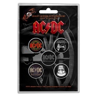 AC/DC For Those About To Rock Button Badge Pack