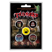 Tankard One Foot Button Badge Pack
