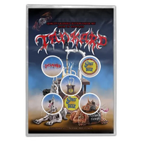 Tankard Pavlovs Dawgs Button Badge Set