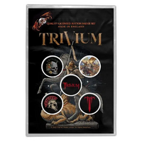 Trivium In The Court Of The Dragon Button Badge Set