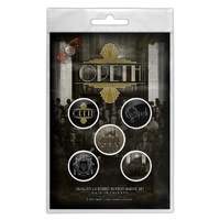 Opeth The Last Will And Testament Button Badge Set