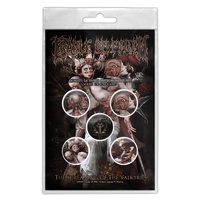 Cradle Of Filth The Screaming Of The Valkyries Button Badge Pack