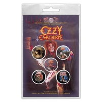 Ozzy Osbourne Diary Of A Madman Button Badge Pack