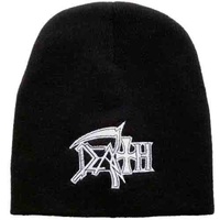 Death Embroidered Logo Beanie