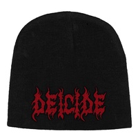 Deicide Logo Embroidered Beanie Hat