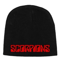 Scorpions Logo Embroidered Beanie Hat