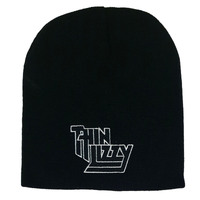 Thin Lizzy Embroidered Logo Beanie Hat