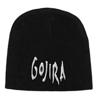 Gojira Embroidered Logo Beanie Hat