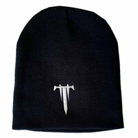 Trivium Embroidered T Logo Beanie Hat