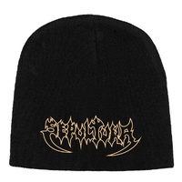 Sepultura Original Logo Embroidered Beanie