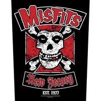 Misfits Biker Back Patch