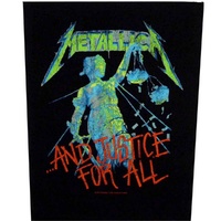 Metallica And Justice For All Back Patch