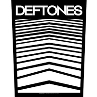 Deftones Abstract Lines Back Patch
