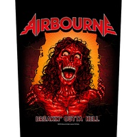 Airbourne Breakin' Outta Hell Back Patch