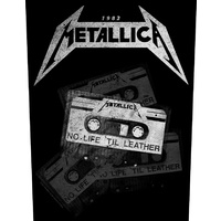 Metallica No Life Till Leather Back Patch