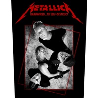Metallica Hardwired Concrete Back Patch