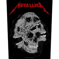 Metallica Skulls Back Patch