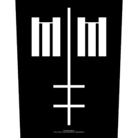 Marilyn Manson Cross Logo Back Patch